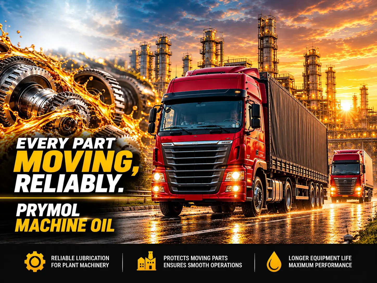 Prymol Machine Oil plant lubrication